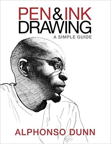 Alphonso Dunn: Pen and ink drawing (2015, Three Minds Press)