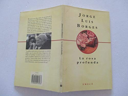 Jorge Luis Borges: La Rosa Profunda (Paperback, Spanish language, 1996, Emece Editores)