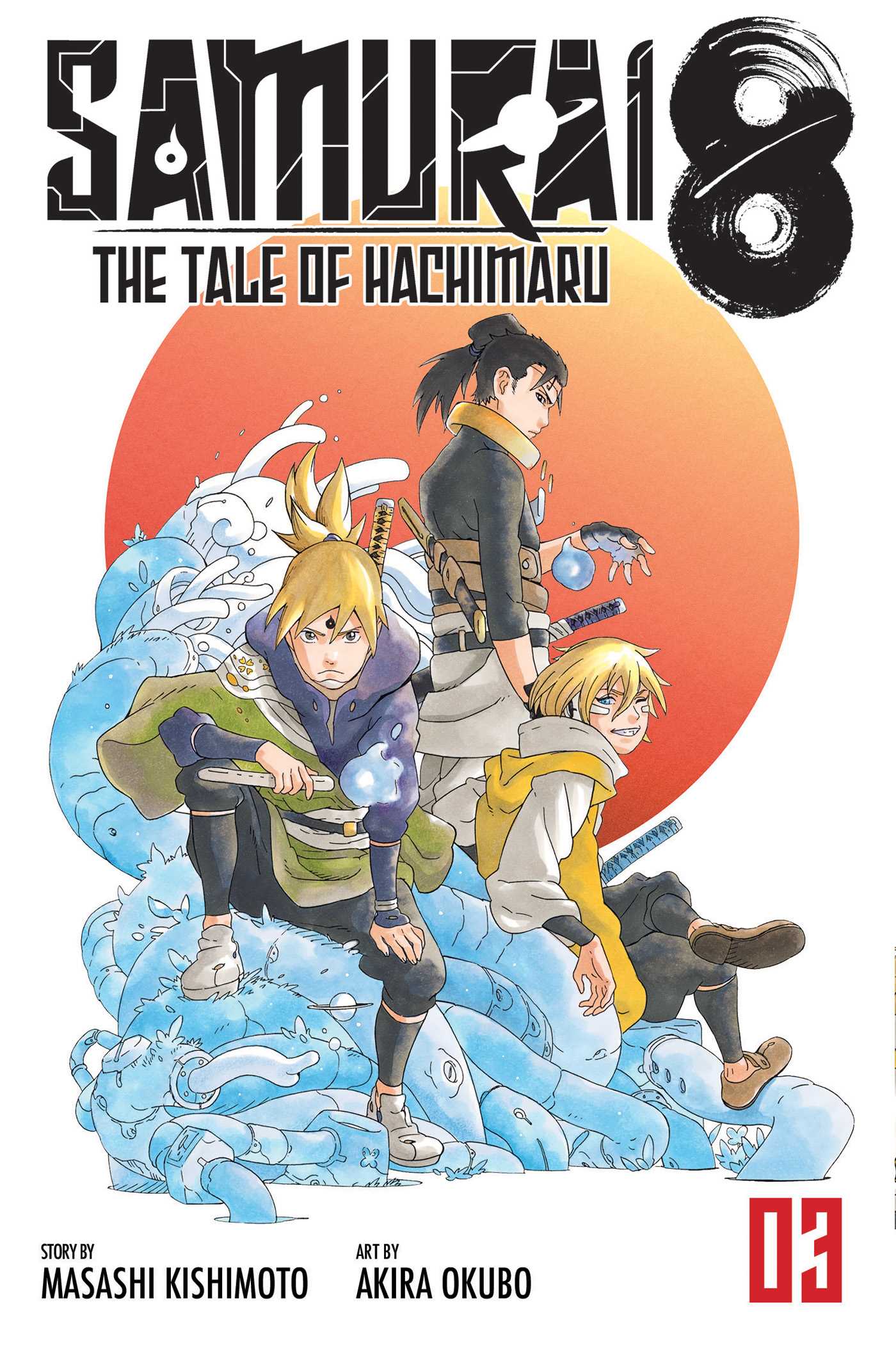 Masashi Kishimoto, Akira Okubo: Samurai 8: The Tale of Hachimaru, Vol. 3 (Paperback, 2020, Viz Media)