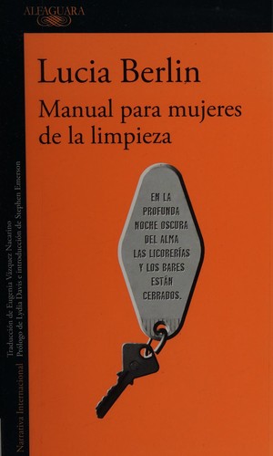 Lucia Berlin: Manual para mujeres de la limpieza (Spanish language, 2016)