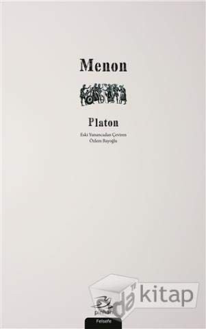 Plato: Menon (Paperback, 2018, Pinhan Yayincilik)