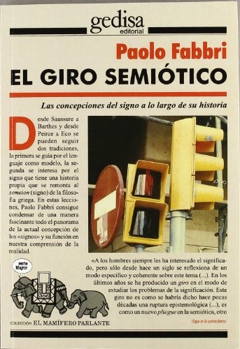 Paolo Fabbri: El giro semiotico (Paperback, 2013, GEDISA)