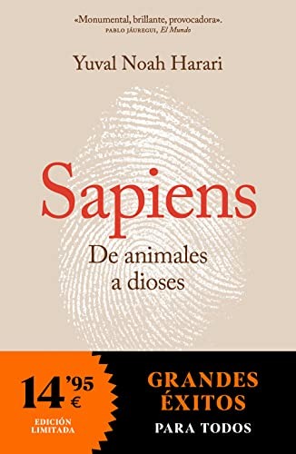 Yuval Noah Harari: Sapiens. De animales a dioses (Paperback, 2022, DEBOLSILLO)