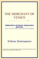 ICON Reference: The Merchant of Venice (Webster's Spanish Thesaurus Edition) (2006, ICON Reference)