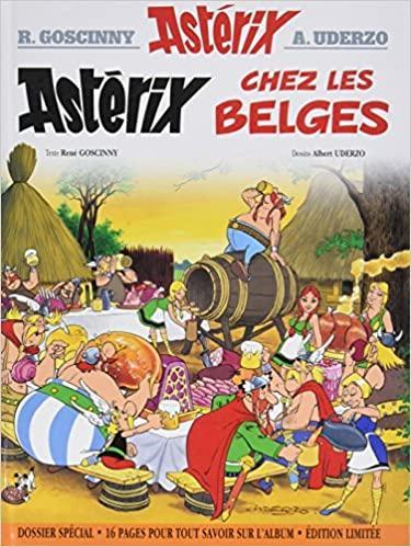 René Goscinny, Albert Uderzo: Astérix chez les Belges (French language, 2017, Hachette)