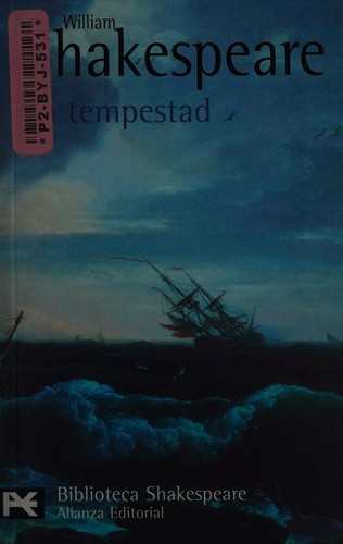 William Shakespeare: La tempestad/ The Tempest (Spanish language, 2009, Alianza Editorial Sa)