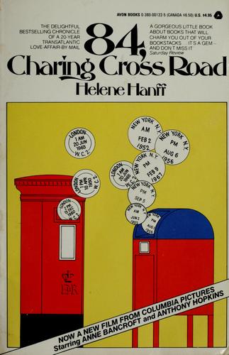 Helene Hanff: 84 Charing Cross Road (1987, Avon Books)