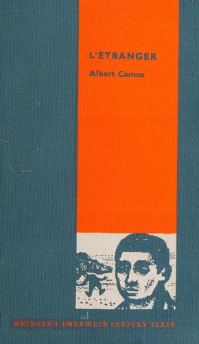 Albert Camus: L'Étranger (French language, 1963, Methuen & Co. Ltd.)