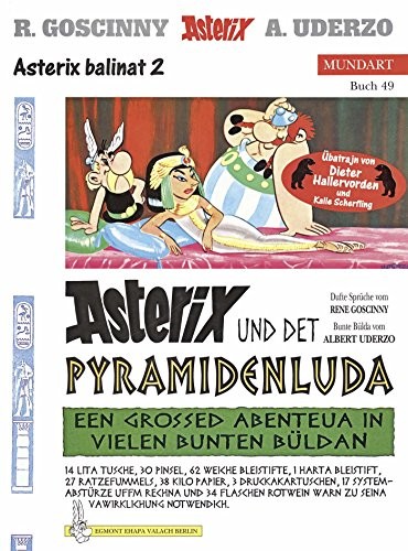 René Goscinny, Albert Uderzo: Asterix Mundart Geb, Bd.49, Asterix und det Pyramidenluda (Hardcover, Germanic (Other) language, 2002, Egmont Ehapa, Stgt.)