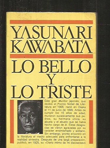 Yasunari Kawabata, Nelida M. de Machain: Lo bello y lo triste (Paperback, editiones Ultramar)