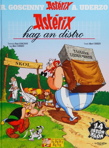 René Goscinny: Astérix hag an distro (Breton language, 2004, Les Éd. Albert-René)