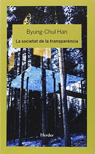 Byung-Chul Han, Jordi Rosique Piqué: La societat de la transparència (Paperback, Herder Editorial)