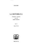 Plato, Plato: La Repubblica (Italian language, 1998, Bibliopolis)