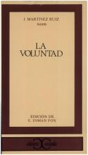 Azorín: La voluntad (Spanish language, 1973, Castalia)