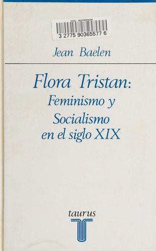 Jean Baelen: Flora Tristan (Spanish language, 1973, Taurus)