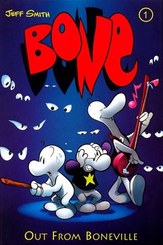 Jeff Smith, Jeff Smith: Bone 1, Out From Boneville (2005, Paw Prints)