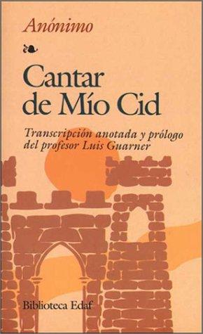 Anonymous: Cantar de Mío Cid (Paperback, Spanish language, 1980, Edaf)