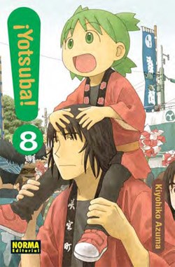 あずまきよひこ, Kijohiko Azuma: ¡Yotsuba! 8 (Spanish language, 2010, Norma)