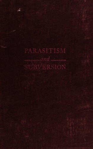 Stanislav Andreski: Parasitism and subversion (1967, Pantheon Books)