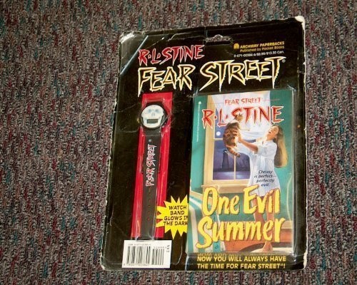 R. L. Stine: Fear Street Book and Watch (with One Evil Summer) Blister Pack (Paperback, 1996, Simon Pulse)