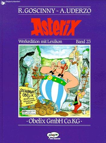 René Goscinny, Albert Uderzo: Asterix Werkedition, Bd.23, Obelix GmbH Co.KG (Hardcover, German language, Egmont Ehapa)