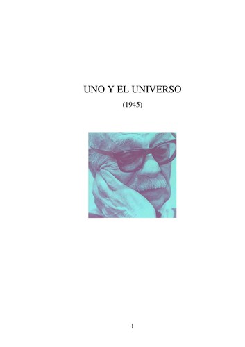 Ernesto Sábato ..: Uno y el universo (Spanish language, 1984, Editorial Sudamericana)
