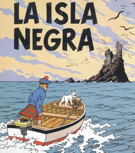 Hergé: La isla negra (Hardcover, Spanish language, 1961, Editorial Juventud)