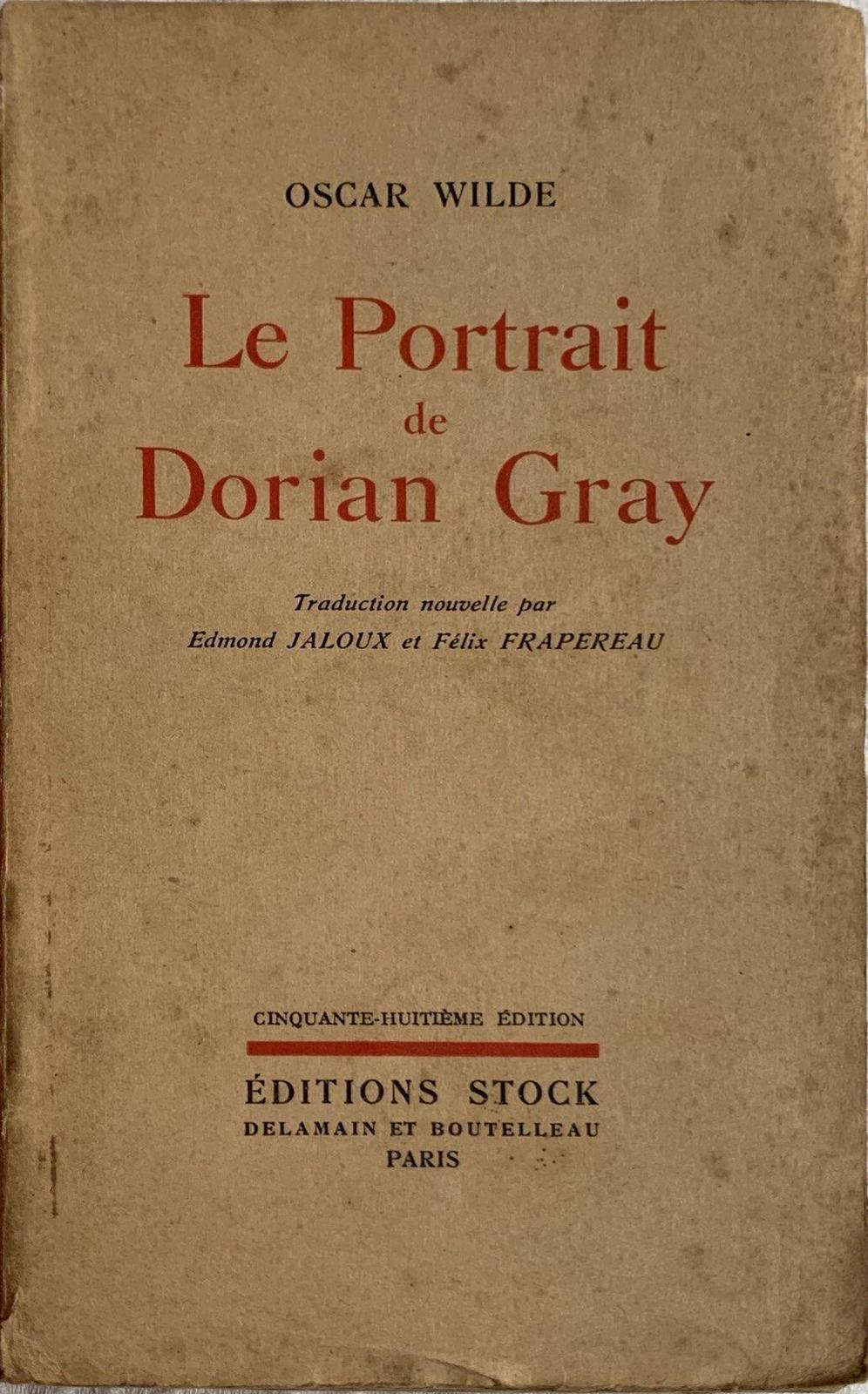 Oscar Wilde, Tonny: Le Portrait de Dorian Gray (French language, Stock)