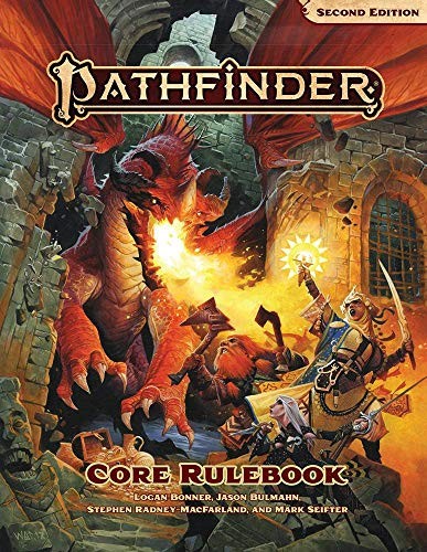 Logan Bonner, Jason Bulmahn, Stephen Radney-MacFarland, Mark Seifter: Pathfinder Core Rulebook (Hardcover, 2019, Pathfinder Roleplaying Game, Paizo Inc.)