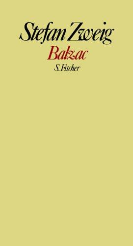 Stefan Zweig: Balzac. (Hardcover, Fischer (S.), Frankfurt)