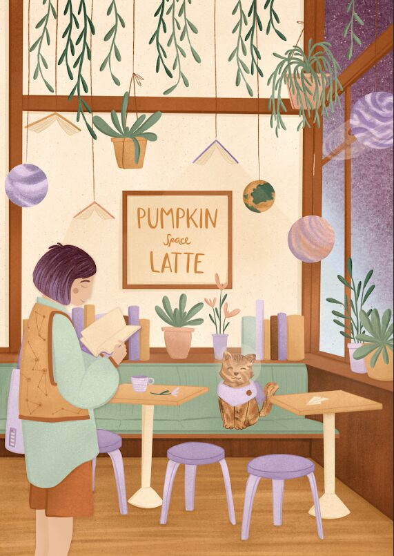 Celia Corral-Vázquez, Lola Robles Moreno, Rebeca García-Cabañas, Laura Guiomar (ilustradora): Pumpkin Space Latte (Paperback, Español language, 2023, Asociación Cultural Astromelia)