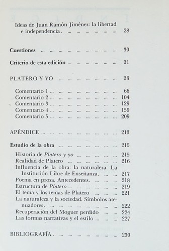 Juan Ramón Jiménez: Platero y Yo (1985, Anaya Publishers)