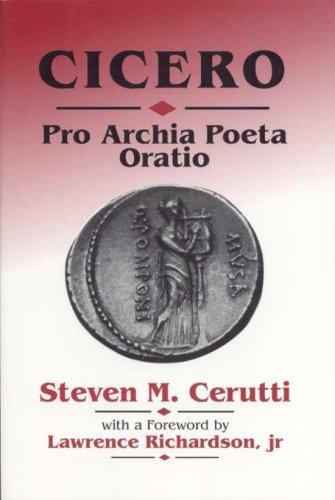 Cicero: Pro Archia poeta oratio (1998)