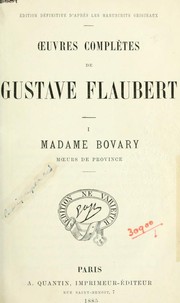 Gustave Flaubert: Madame Bovary (French language, 1885, A. Quantin)