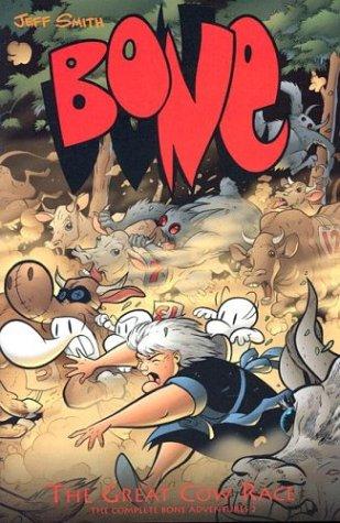 Jeff Smith: The Great Cow Race (Bone, Book 2) (Hardcover, Cartoon Books)