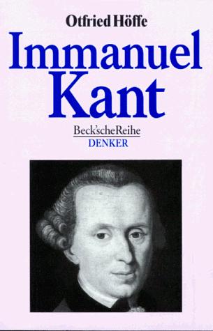 Otfried Höffe: Immanuel Kant (German language, 1983, C.H. Beck)