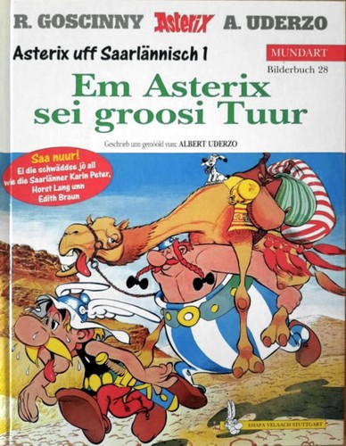 René Goscinny, Albert Uderzo: Asterix Mundart Geb, Bd.28, Em Asterix sei groosi Tuur (Hardcover, Germanic (Other) language, 2000, Egmont Ehapa)