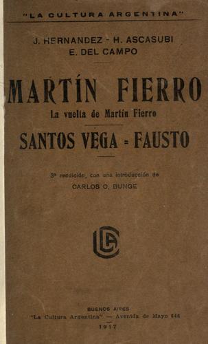 Jos©Øe Hern©Øandez: Martín Fierro (1917, La Cultura argentina)