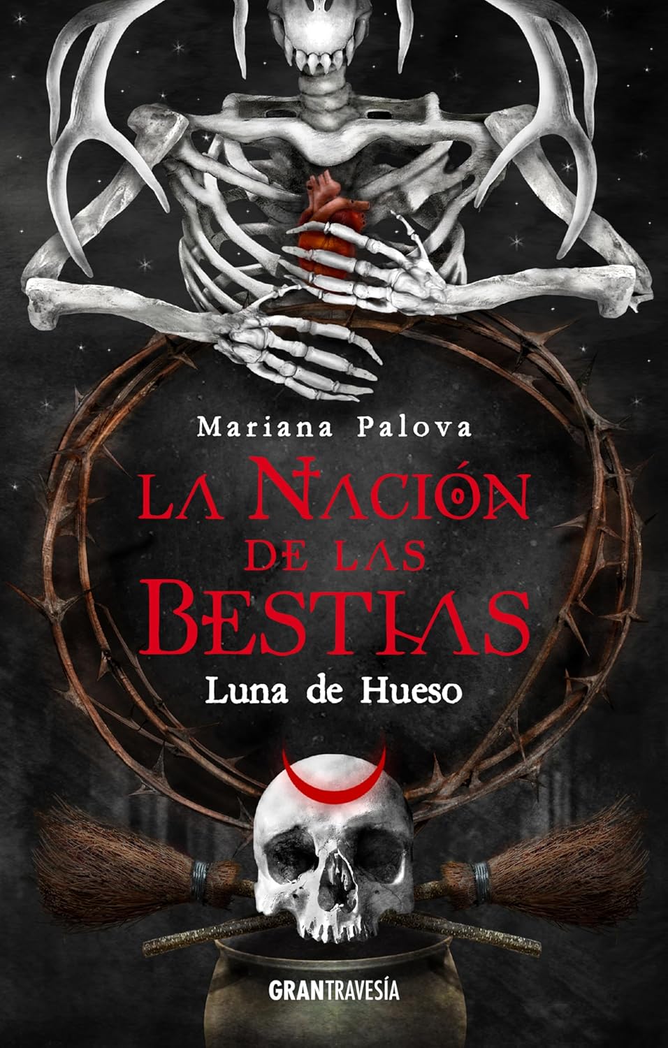 Mariana Palova: Luna de hueso (Spanish language, 2024, Editorial Oceano de Mexico)