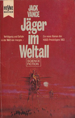 Jack Vance: Jäger im Weltall (German language, 1970, Wilhelm Heyne Verlag)