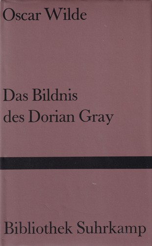 Oscar Wilde, Tonny: Das Bildnis des Dorian Gray (Hardcover, German language, 1983, Suhrkamp)