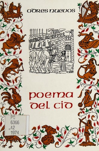 Anonymous: Poema del Cid (Spanish language, 1974, Castalia)