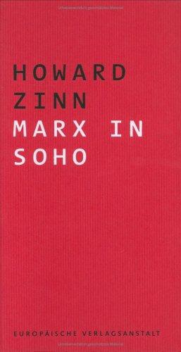 H. Zinn: Marx in Soho. Dramolett für eine Stimme. (Hardcover, Europäische Verlagsanstalt (eva))