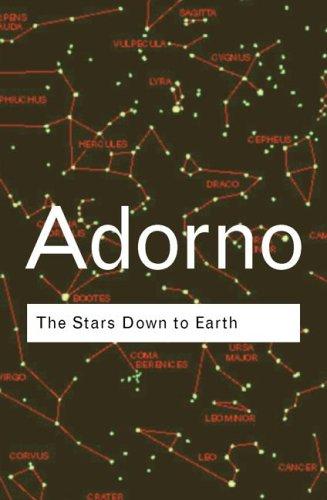 Theodor W. Adorno: The Stars Down to Earth (Routledge)