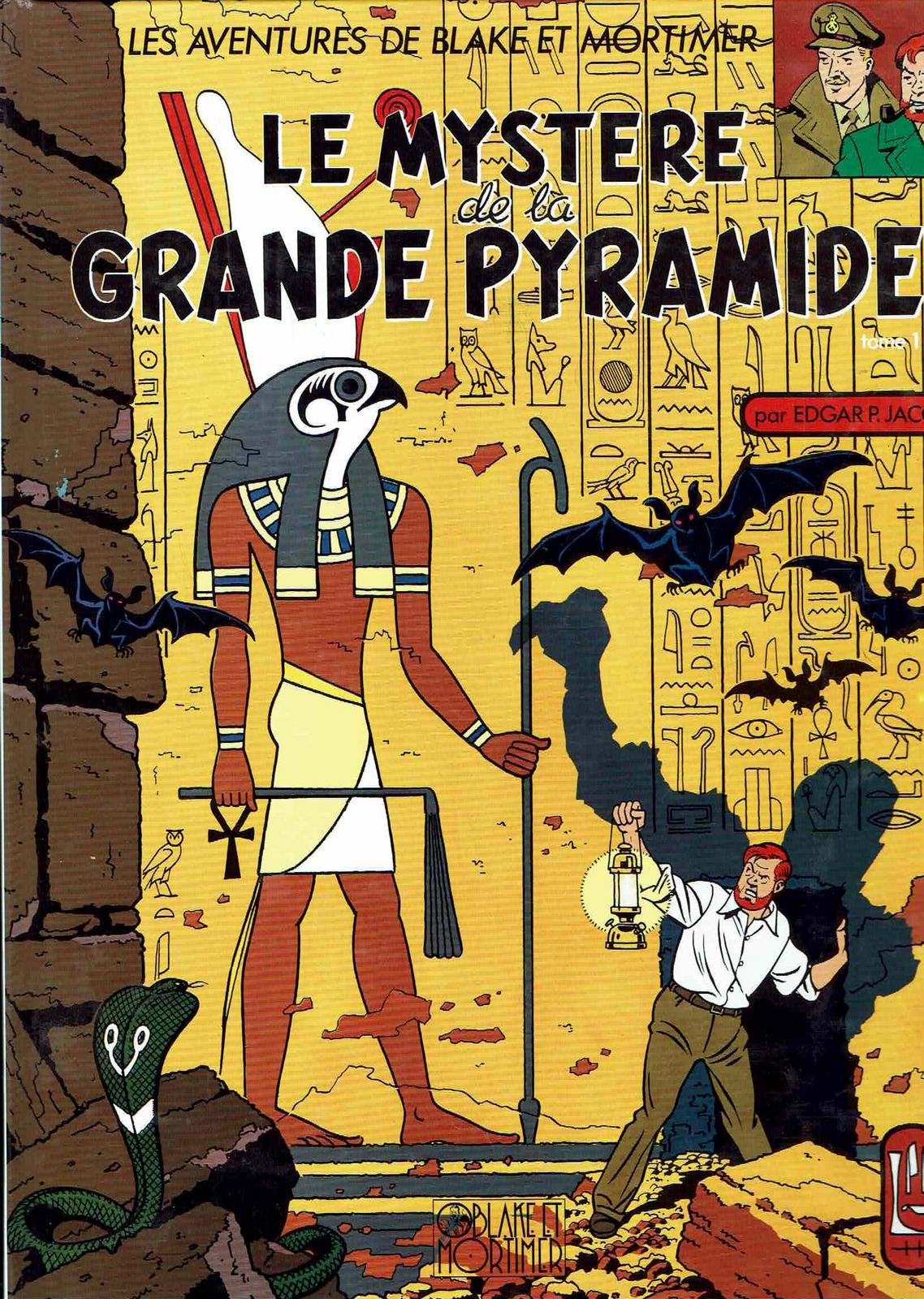 Edgar P. Jacobs: Le mystere de la grande pyramide le papyrus de manethon (French language, 1999)