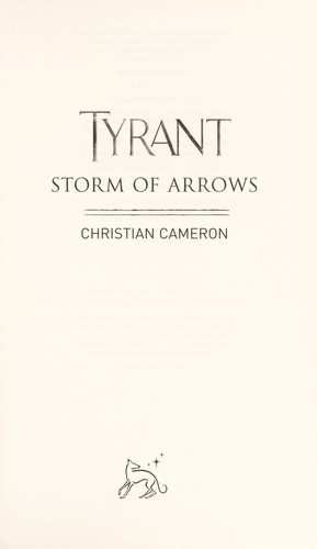 Christian Cameron: Storm of arrows (2009, Orion)