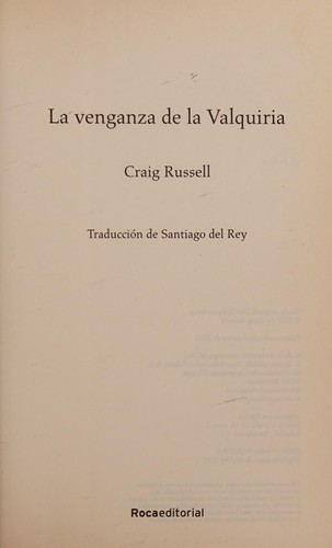 Craig Russell: La Venganza de la Valquiria (Spanish language, 2012, Roca)