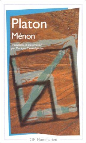 Plato, Monique Canto-Sperber: Ménon (Paperback, French language, 1999, Flammarion)