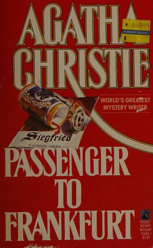 Agatha Christie: Passenger to Frankfurt (Paperback, 1991, Pocket Books)