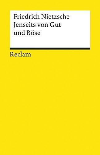 Friedrich Nietzsche: Jenseits von Gut und Böse (German language, 1988)